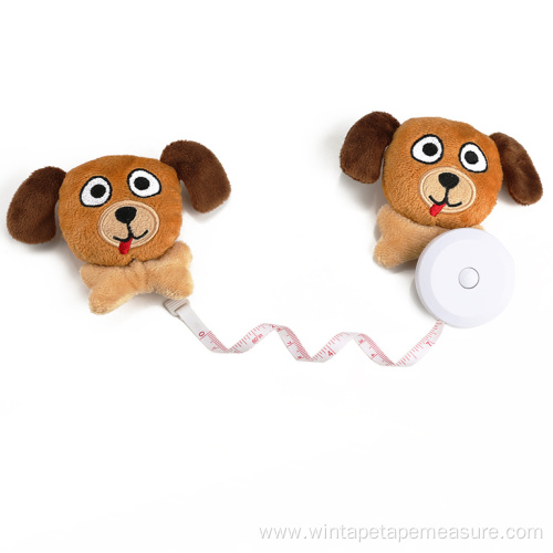 Cute Plush Animal Shape Tape Measure for Children